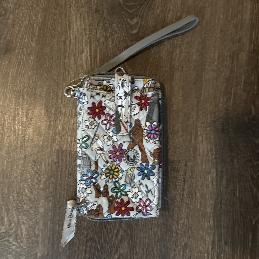 Vera Bradley Star Wars Far Away Light V. Dark Smartphone Wristlet Wallet NEW